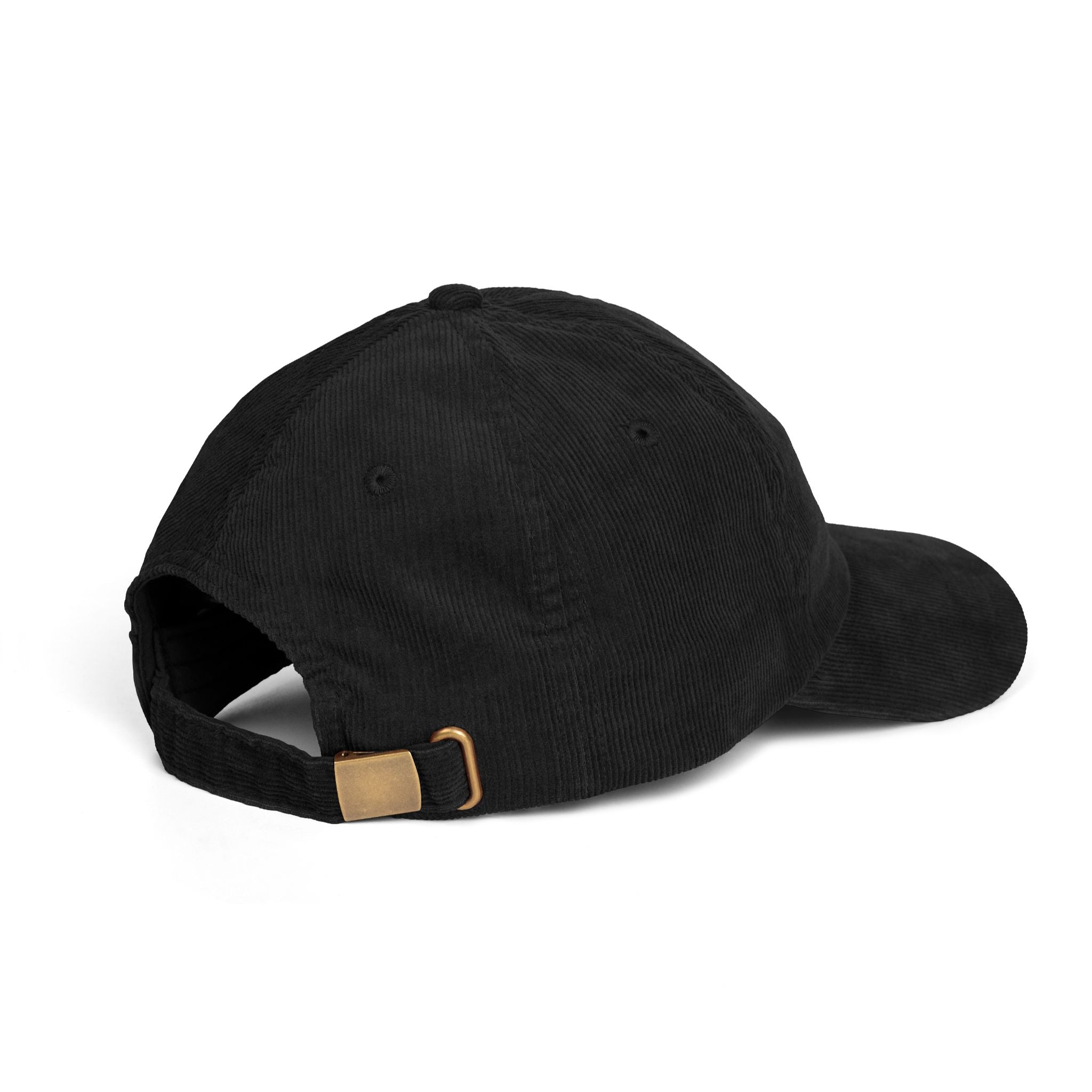 Copy of Relentness Embroidered Corduroy Cap — Vintage Black Dad Hat